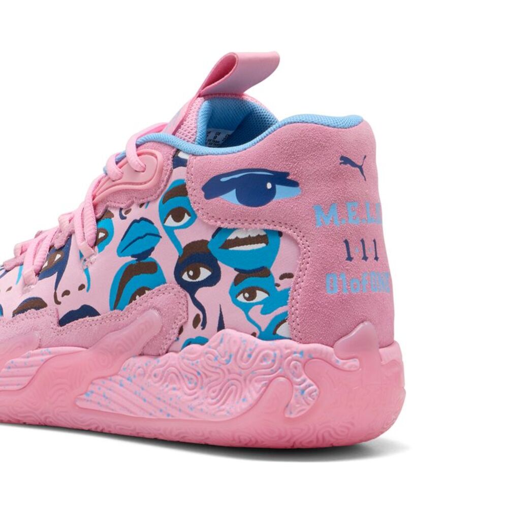 Puma Mens MB.03 Kid Super Pink Shoes (NWT) - Picture 3 of 5